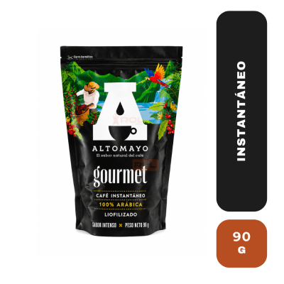 Altomayo gourmet café instantáneo doypack 90 GR