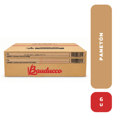 Caja panetón Bauducco en Caja 6 x 680g1