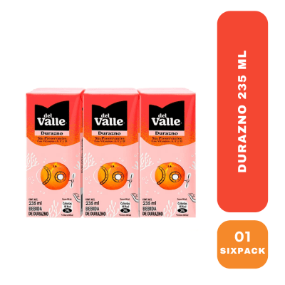 Six pack frugos 235 ml