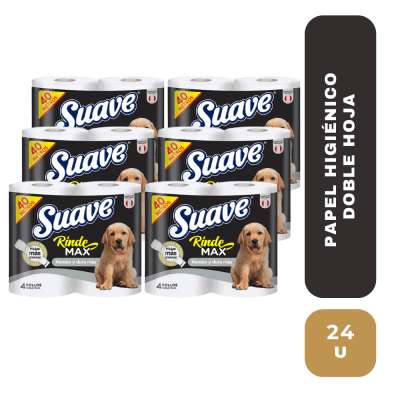 Suave rindemax plancha 6x4 (24 rollos)