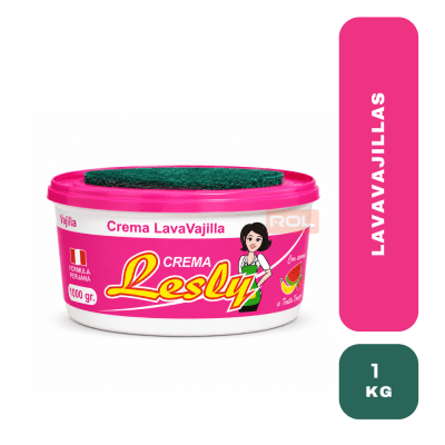 Lesly crema pote duro Tutti Frutti 1000 gr1