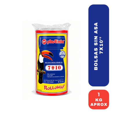 Plastimiq Rollomiq Bolsas Desglosables 7x10 – Bolsas Resistentes para Uso Doméstico y Comercial1