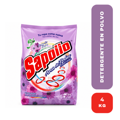 Sapolio detergente aroma flores 4 kg.1