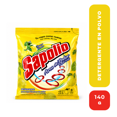 sapolio detergente aroma limón 140 gr.1