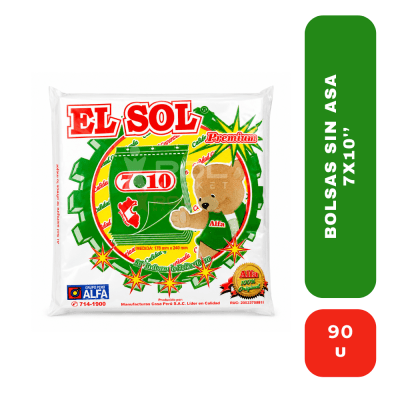 El Sol Alfa Bolsas 7 x 101