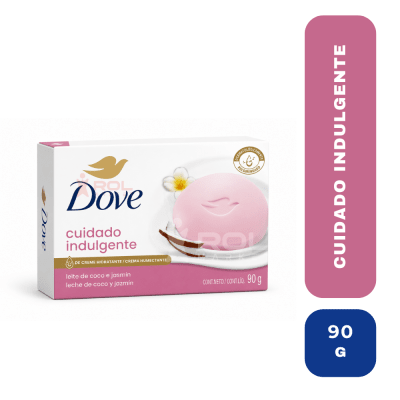 Dove jabón cuidado indulgente coco 90 gr1