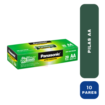 DP Panasonic pilas AA x 20u (10 pares)1
