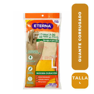 Eterna guantes corrugado talla L1