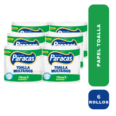 plancha paracas toalla gigante verde 6 rollos1