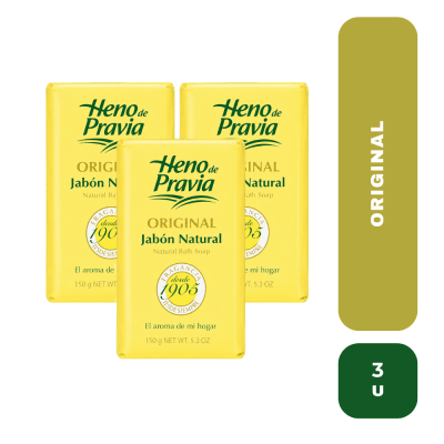 Heno de pravia original x 3 und1