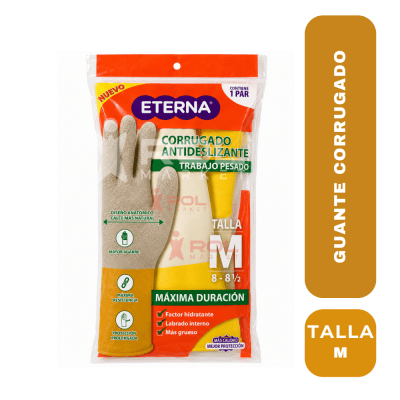 Eterna guantes corrugado talla M1