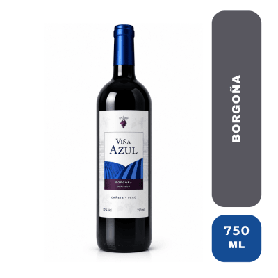 Viña azul vino borgoña 750 ml1