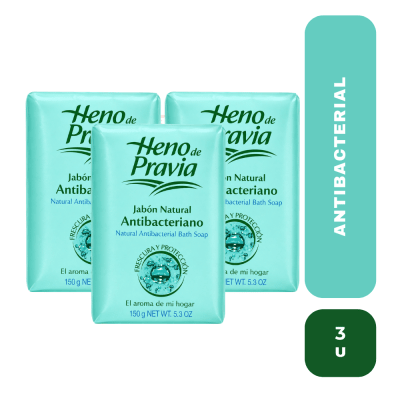 Heno de pravia antibacterial x 3 und