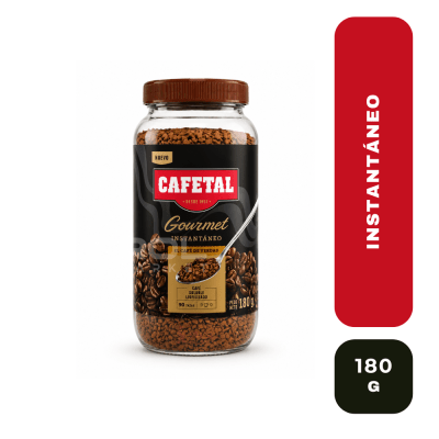 Cafetal Gourmet Café Instantáneo Liofilizado 180g