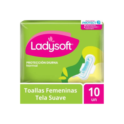 Ladysoft normal x 10 toallas1