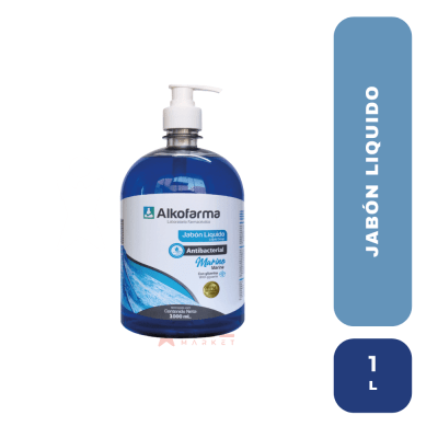 Alkofarma jabón líquido marino 1L1
