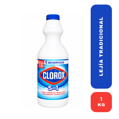 Clorox Lejía Tradicional 5 en 1 1kg