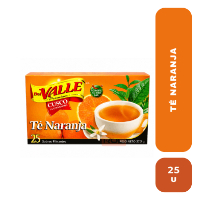 Del valle te naranja X 25 Unidades1