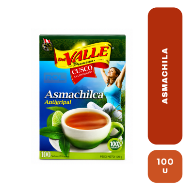 Del valle asmachilca antigripal X 100 unidades