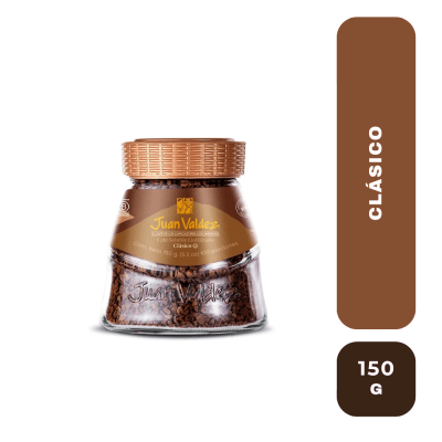 Juan Valdez Café Soluble Liofilizado Clásico 150g1