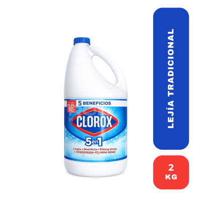 Clorox Lejía Tradicional 5 en 1 2kg