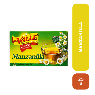 Del valle manzanilla  X 25 unidades
