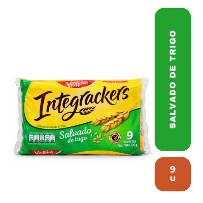 Victoria Integrackers salvado de trigo X 9 unidades1