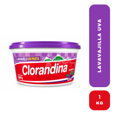 Clorandina Lavavajillas en pasta uva 1 kg1