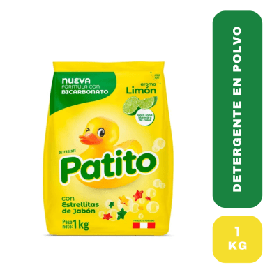 Patito Detergente aroma Limón 1kg1