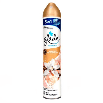 Glade aerosol abrazos de vainilla 400 ml1