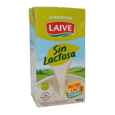 Laive sin lactosa EVAPORADA 480 gr