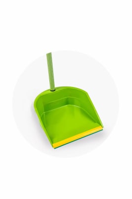 Hude Recogedor de plástico con goma1