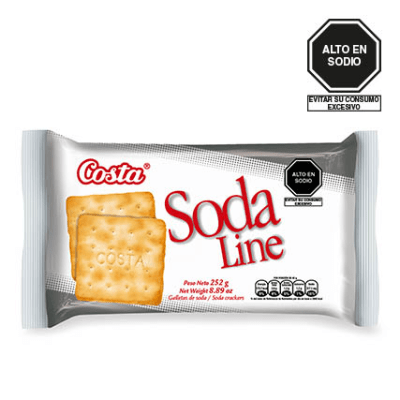 Costa soda line pack X 6 unid