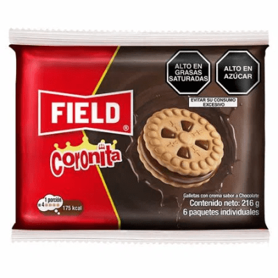 Field coronita chocolate pack x 06 uni