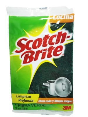 Scotch brite esponja verde
