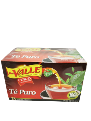 Del valle te  Puro X 25 unidades