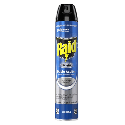 Raid doble accion zancudos y moscas 400 cm1