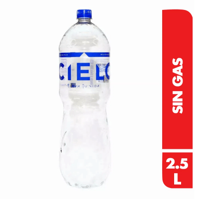 Cielo agua sin gas 2.5 litro1
