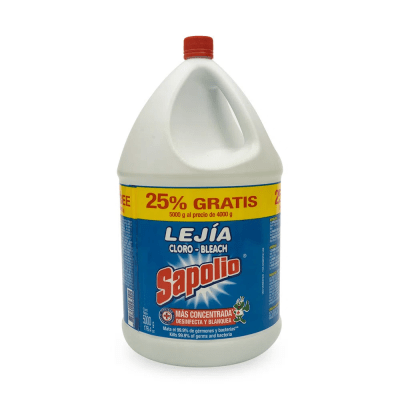 Sapolio lejia galón 4.8 kg