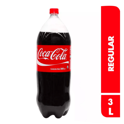 Coca cola regular 3 litros