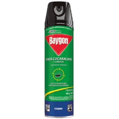 Baygon contra cucaracha y chiripas verde 237 g
