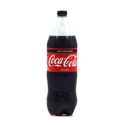 coca cola sin azucar 1.5 litros1