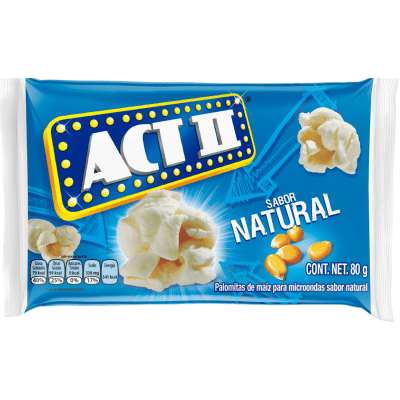 Act II pop corn sabor natural