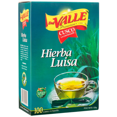 Del valle hierba luisa X 100 unidades