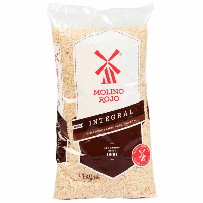 Molino rojo arroz integral 1 kilo