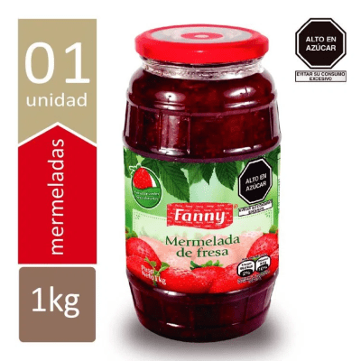 Fanny Mermelada de Fresa 1 Kg1