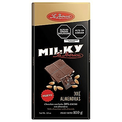 La ibérica milky almendra 100 g1