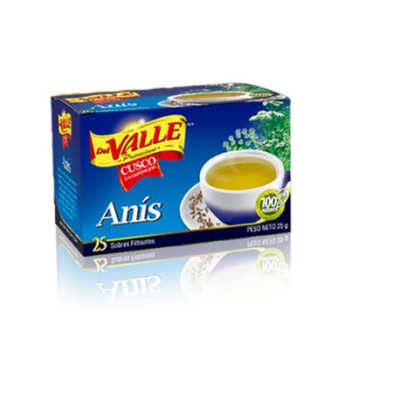 Del valle anis X 25 unidades