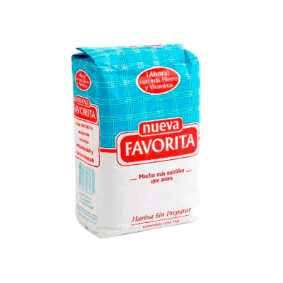 Favorita harina sin preparar 1 kilo1