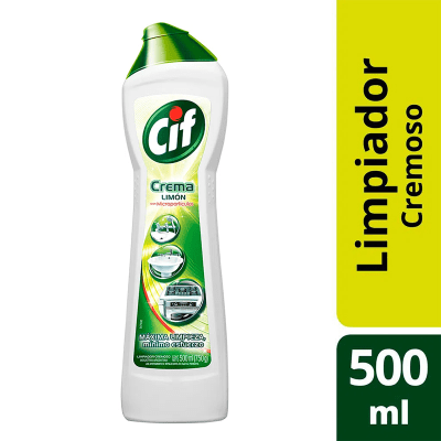 CIF Crema Limón FRASCO 500 ml1